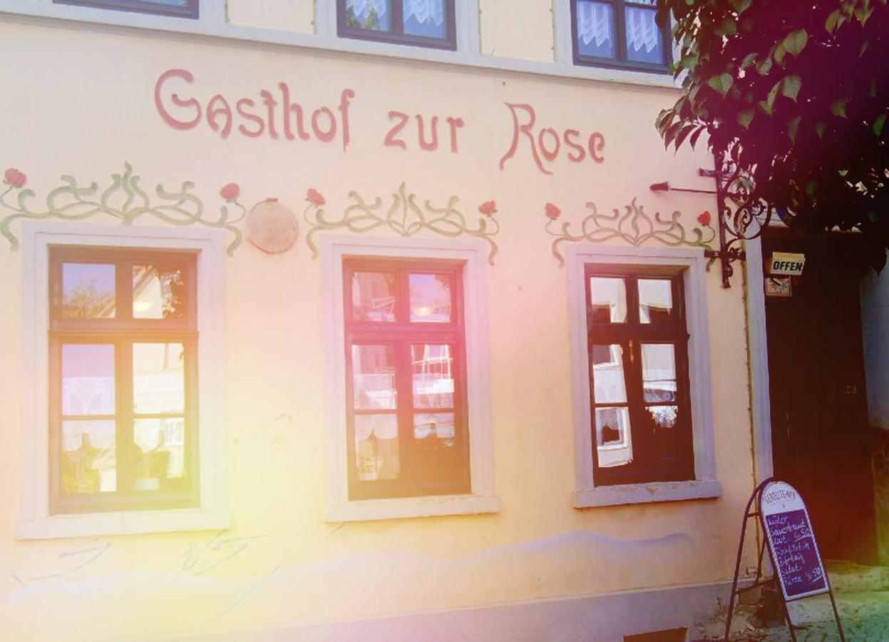 Gasthaus & Pension "Zur Rose" Веймар Экстерьер фото